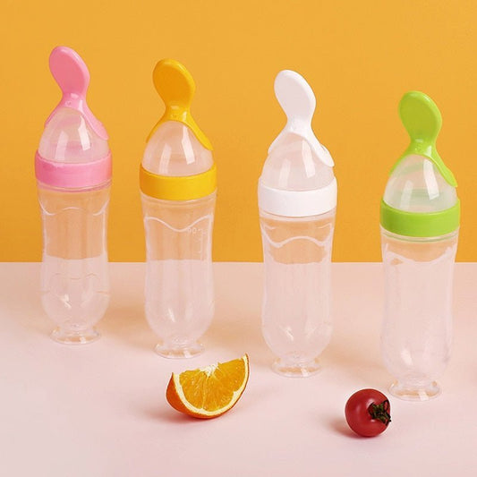 Biberon avec cuillère pour nouveau - né | EasyBottle™ - Mommy & Me