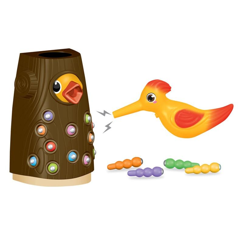 FeedingBird™ - Jouets magnétique attrape - ver | Jeux enfants - Mommy & Me