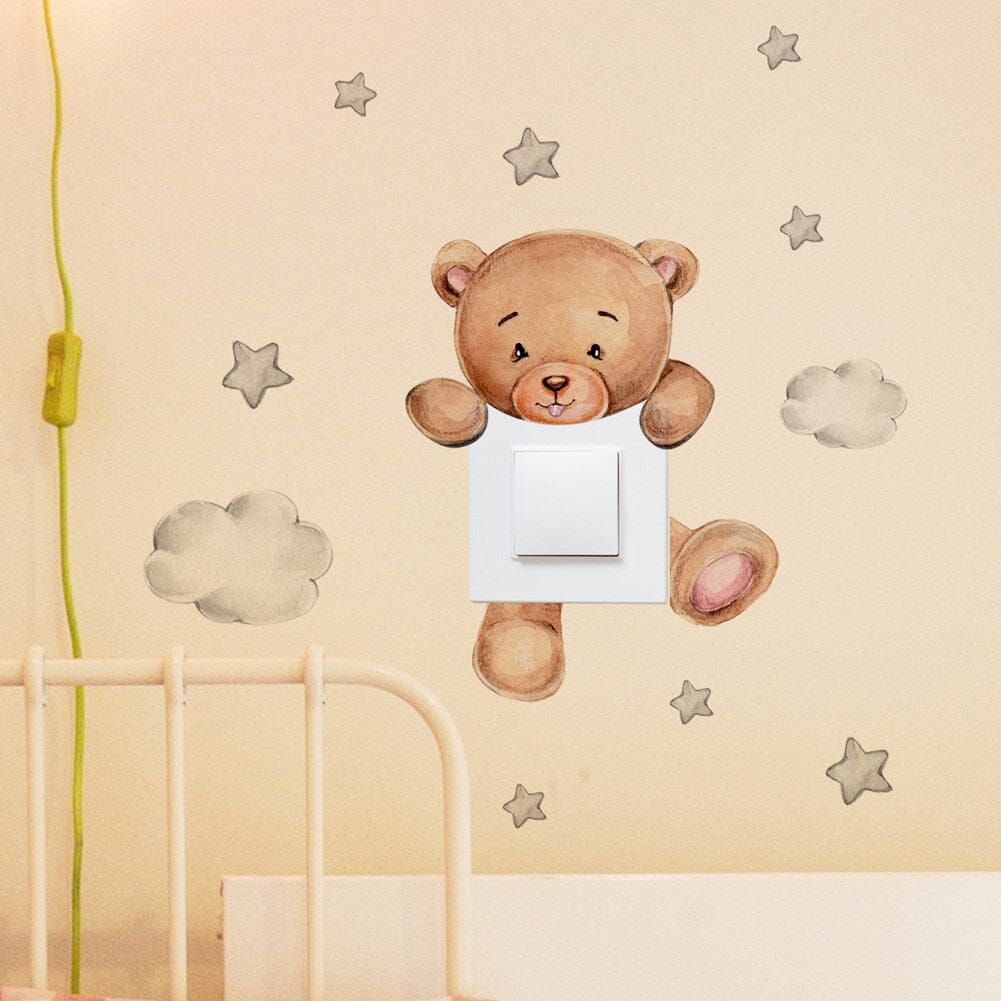 Stickybear™ - Sticker ourson décoratif | Chambre d'enfants - Mommy & Me