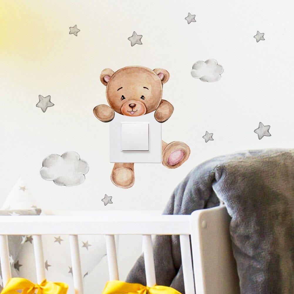 Stickybear™ - Sticker ourson décoratif | Chambre d'enfants - Mommy & Me